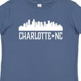thumbnail image 4 of Inktastic Charlotte North Carolina Skyline Nc City Boys or Girls Baby T-Shirt, 4 of 5