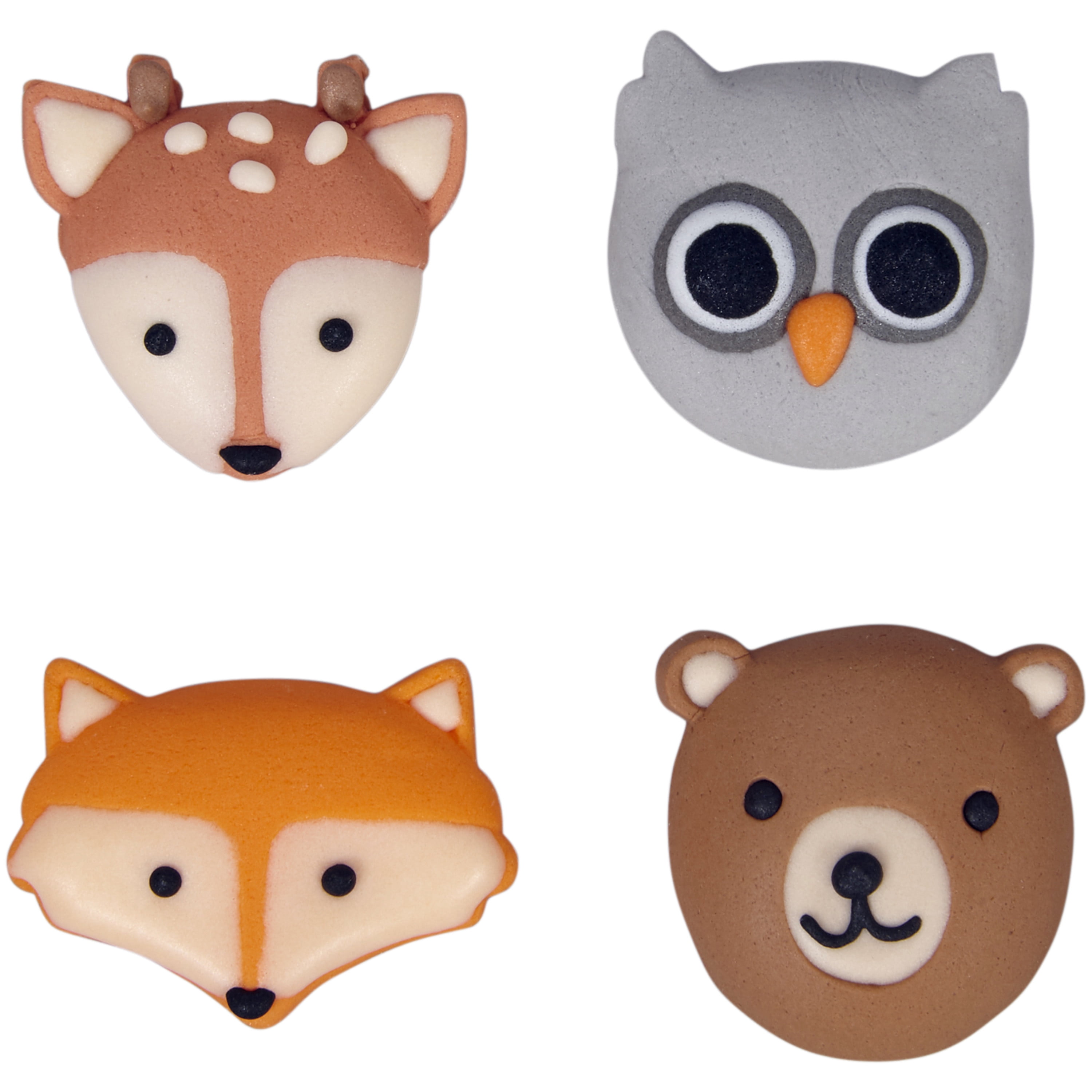 12 x Woodlands Owls Kids Birthday Masks Card Party Birthday Masks 4 designs 