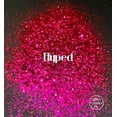 thumbnail image 2 of Glitter Heart Co. - High Quality Polyester Glitter - Hyped - 2 oz Bottle - Color Shift Red Pink, 2 of 2