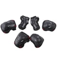 thumbnail image 3 of 6-Piece Protective Gear Set - Knee Pads, Elbow Pads, Wrist Guards for Skateboarding, Cycling, and Riding Safety, 3 of 7