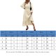 thumbnail image 2 of Vestido largo bohemio con lunares, corte en A, vestido escalonado con volantes para mujer, traje diario Ygjytge Beige T S para Mujer, 2 of 5