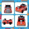 thumbnail image 5 of Kids Bikes 6V Electric Ride-On Fire Truck Vehicle for Kids with Remote Control, Music, Lights, and Ladder,Kids Riding Toys, 5 of 5