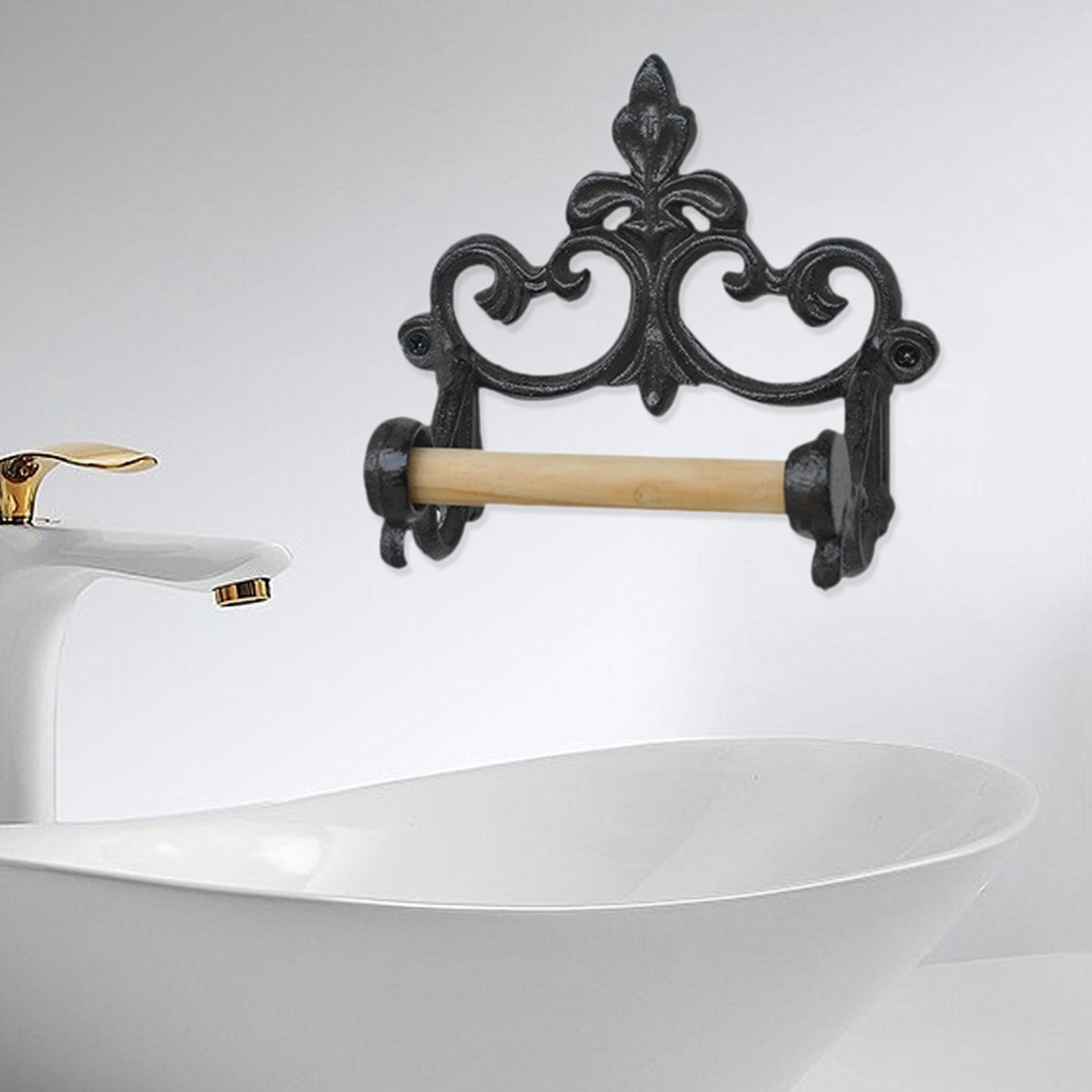 CoudarTitie Paper Towel Holder Hand Towel Holder Space Saving Sturdy Wall Decor Toilet Paper Toilet Paper Holder