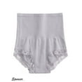 thumbnail image 2 of Spencer Women High Waist Tummy Shapewear Body Control Slim Shaper Panty Girdle Underwear Gray, 2 of 7