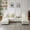 Beige, variant on Spaco 120" Modular Corduroy Sectional Sofa with Storage, Cup Holders, Modern 4-Seater U-Shaped Couch Bed for Living Room, Apartment, Green