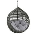 thumbnail image 3 of Modway Garner Teardrop Outdoor Patio Swing Chair without Stand in Gray, 3 of 6