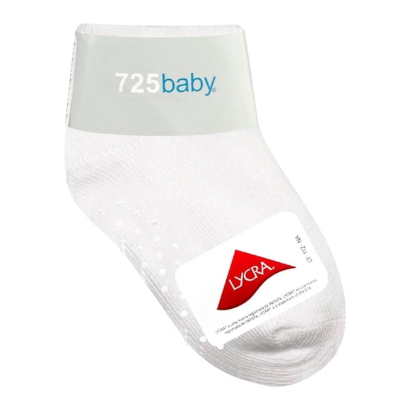Tines 725 Baby Unisex, Blanco Antiderrapantes s 3 Pares Talla 0-2 Meses