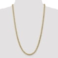 thumbnail image 2 of Primal Gold 14 Karat Yellow Gold 5.75mm Flat Beveled Curb Chain, 2 of 4