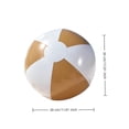 thumbnail image 3 of BBilaBu Beach Balls for Swimming Pool,Summer Water Games Large Inflatable Beach Balls for Birthday Party, 3 of 7