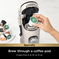 thumbnail image 2 of Cafetera Ninja Pod & Grounds Specialty XL con espumador de leche, 2 of 8