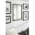thumbnail image 4 of Kate and Laurel Hogan Farmhouse Wall Mirror, 18 x 24, Gray, Rustic Rectangular Wood Mirror for Wall, 4 of 10