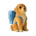 thumbnail image 3 of Perro titular de la pluma de escritorio organizador de pluma regalo ideal contenedor de almacenamiento resina escritorio decoración pluma lápiz taza Azul, 3 of 8