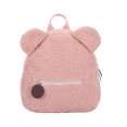 thumbnail image 1 of Qarigey Mochila de felpa con costuras cosidas a mano y cierre de cremallera para mayor durabilidad, bolso para padres e hijos, bolso para mujer Mochilas rosa, 1 of 6