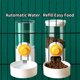 thumbnail image 2 of Jaula para gatos, bebedero automático colgante, alimentador de gran capacidad, cuenco de alimentación para gatitos, cachorros y conejos, bebedero de agua, suministros para mascotas, 2 of 5