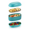 thumbnail image 3 of Alessi Food à Porter Portable Lunch Box, One Size, Light Blue, 3 of 4