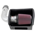 thumbnail image 1 of K &amp; N Filters 69-8619TS Cold Air Intake 69 Series Typhoon (TM) Silver Aluminum Tube; Red Universal Filter; With Heat Shield, 1 of 2