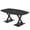 Asian Night w/Matte Black Base with Electric, variant on 7'x4' Arc Boat Conference Table with X Bases Data And Electric Module