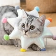 thumbnail image 4 of GROWTH TANK Collier Cône Ajustable pour Chiens et Chats en Forme d'Étoile Anti-Morsure Collier de Récupération pour Chat m, 4 of 9