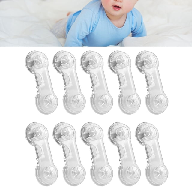 Cerraduras de seguridad para bebés Jadeshay 10 piezas ABS PE