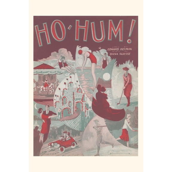 Pocket Sized - Found Image Press Journals: Vintage Journal Ho-Hum (Paperback)