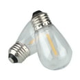 thumbnail image 4 of Better Homes & Gardens S14 0.9W LED Replacement Bulbs for Outdoor Commercial String Lights, Warm White, 2-Pack, 4 of 6