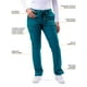 thumbnail image 4 of Conjunto médico Adar Pro Breakthrough Plus para mujer - Top con cuello en V mejorado y pantalones con múltiples bolsillos - 4400 - Azul caribeño - S, 4 of 5