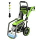 thumbnail image 1 of Hidrolavadora eléctrica Greenworks Pro sin escobillas de 2300 PSI (certificación SGS), 2,3 GPM máx. / 1,2 GPM (asas plegables, estructura de acero resistente, manguera de 7,6 m, cable de alimentación, 1 of 5