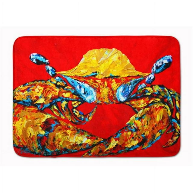 Carolines Treasures MW1115RUG Crab Fat & Sassy Machine Washable Memory Foam Mat