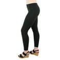 thumbnail image 3 of Comfy Lifestyle Women's Leggings Soft Microfiber Pull On Full Length Legging Pants, 3 of 3