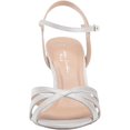 thumbnail image 2 of Paradox London Women's Hero Heeled Sandal 5 Silver, 2 of 7