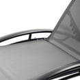 thumbnail image 2 of Canddidliike 2PCS Patio Chaise Lounge with Arm Recliner Chair for Beach Pool Sunbathing Lawn, Gray, 2 of 8