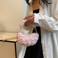 thumbnail image 4 of Bolso Media A La para Mujer Muñeca Acolchado Nailon Gran Capacidad, 4 of 9