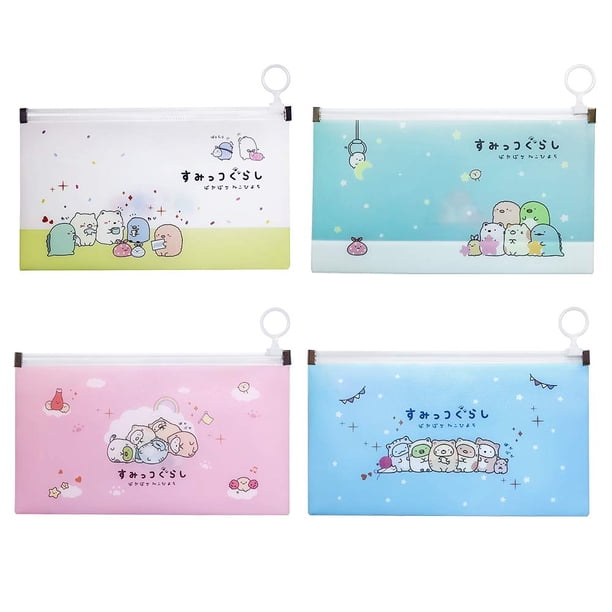 Na 4 Paquetes De Fundas Organizadoras Para La Cara, Bolsa De Almacenamiento Con Cremallera, Contenedor De Cosméticos, Reutilizable, Portátil, Carpeta, Clip De Almacenamiento, Mini Bolsas Plegables De