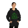 thumbnail image 3 of Celtic Knot - Green - Unisex Heavy Blend™ Hooded Sweatshirt, 3 of 9