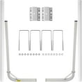 thumbnail image 2 of Boat Trailer Guide Post Kit, 60" Steel w/White PVC Covers & Hardware - Compatible w/Ski, Fishing Boats, 2 of 11