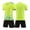 Yellow, variant on LWNYDPLSD Kids Soccer Jerseys Set Boys 2 Piece Football Outfits Teen Boys Training Team Athletic Workout Short Sleeve Shirts Quick Dry Fitness Shorts Suit for Gym Sport Toddler Boys Clothes