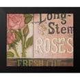thumbnail image 2 of Lewis, Kim 18x15 Black Modern Framed Museum Art Print Titled - Long Stem Roses, 2 of 5