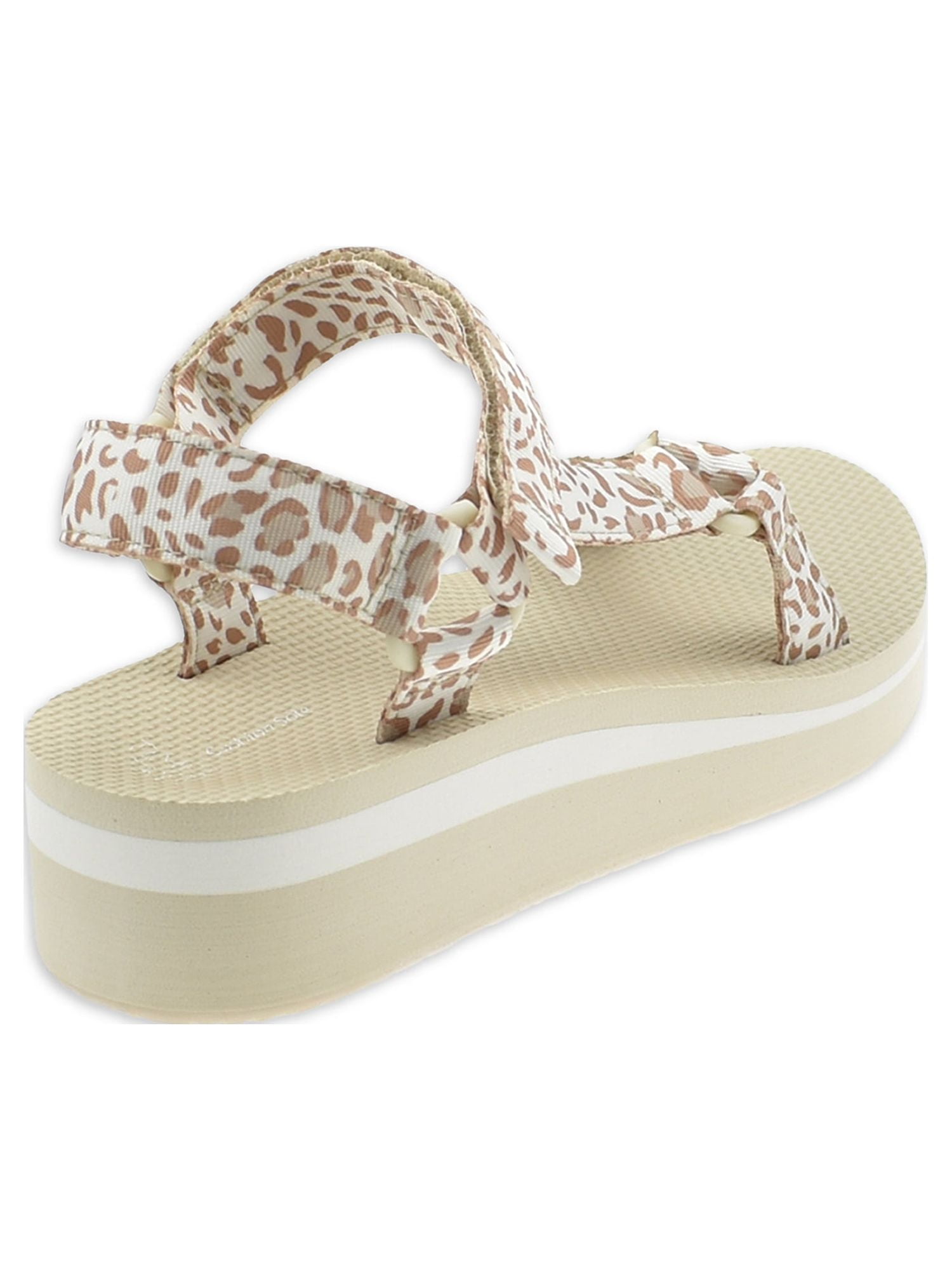 Time and Tru Women's Platform Nature Sandals