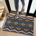 thumbnail image 2 of Boho Multicolor Geometric Ethnic Pattern Door Rugs,Washable Non Slip Door Mats Indoor,Decorative Door Mats,Entry Mat Indoor for Entrance,Bedroom,Kitchen,Bathroom,20"x32", 2 of 6