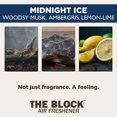 thumbnail image 2 of Ambientador de madera para auto The Block Midnight Ice, paquete de 3, 2 of 9