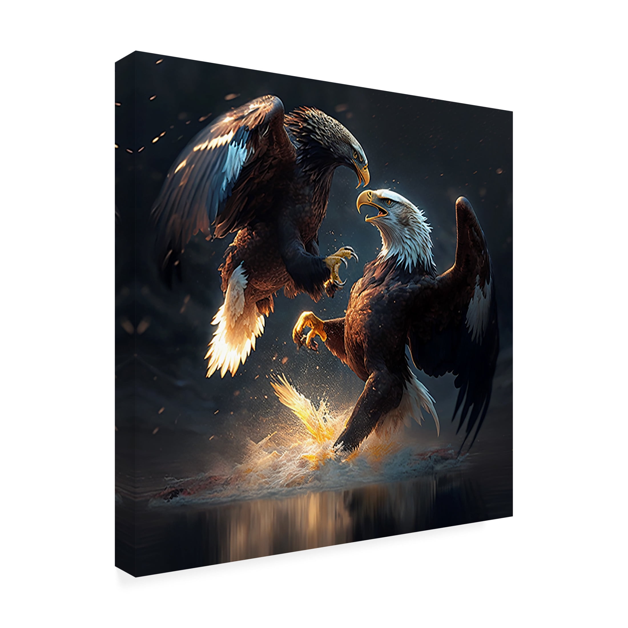 Canvas Wall Art - Ray Heere 'Desert Of Dreams 11' Wall Art for Living Room, Bedroom, or Office Décor by Trademark Fine Art - 35 x 35 Inches