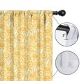 thumbnail image 4 of Blackout Kids Curtains,Yellow Daisy Pattern Childrens Insulated Curtains Set Of 2,Bedroom Essentials,Toddler Room Decor 42"x63", 4 of 5