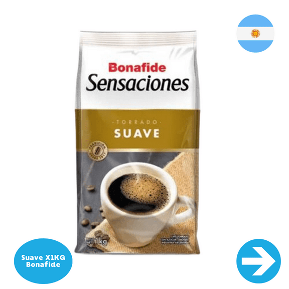 Café Torrado Molido BONAFIDE Paquete 1 Kg