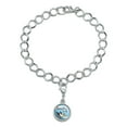 thumbnail image 2 of Grandma To Be Stork Baby Grandmother Silver Plated Bracelet with Antiqued Charm, 2 of 3