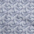 thumbnail image 1 of oneOone Cotton Cambric Grayish Purple Fabric Asian Japanese Wave Dress Material Fabric Print Fabric By The Yard 56 Inch Wide, 1 of 4