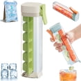 thumbnail image 5 of Kadlawus 2Pcs Glass Ice Maker With Press Button, One Hand Ice Tray For Freezer, Easy Release Ice Mold For Drinks Cocktails Or Home Kitchen Party, 5 of 5
