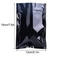 thumbnail image 7 of Smell Proof Bags Resealable Foil Pouch Bag Flat Ziplock 100PC/ Reusable Resealable Polyester Film Bag, Self-Sealing Food Bag, 8X12Cm, 7 of 7