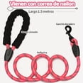 thumbnail image 4 of Arnés para Perro Chico Mediano Grande con Correa 1.5m, Pechera para Perro Ajustable Reflectante Transpirable, Arneses para Perro Sin Tirones para Caminar Viajar Entrenar Perros Accesorios, 4 of 4