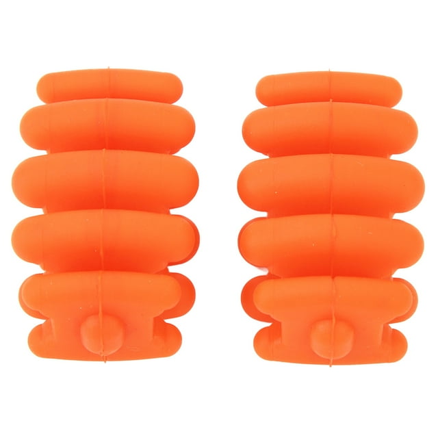 Stabilisateur de Membres d'Arc, Silicone Haute Stabilité Réduit le Bruit 2 Pcs Membres d'Arc Durables pour Membres Fendus Bleu, Rouge, Orange