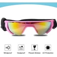 thumbnail image 4 of Dog Goggles, Eye Protection (New Version) Sunglasses Waterproof Windproof UV Protection for Medium Dogs (Pink), 4 of 7